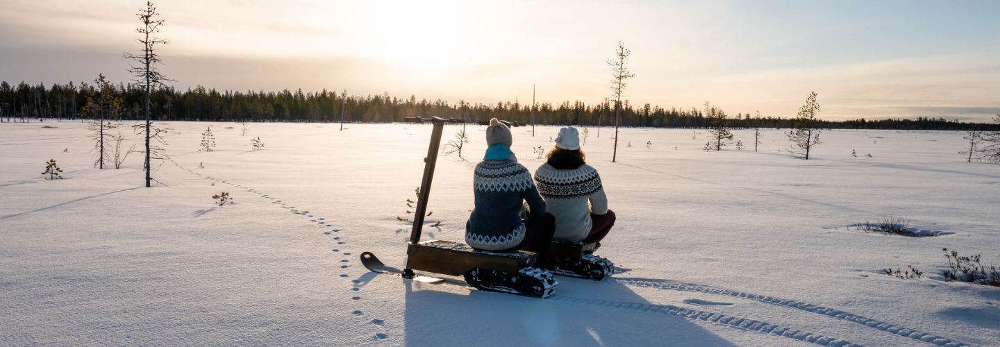 Finnland Urlaub Winter Prchen