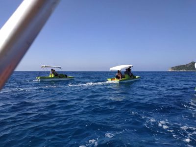 Tretbootverleih Korfu Urlaub