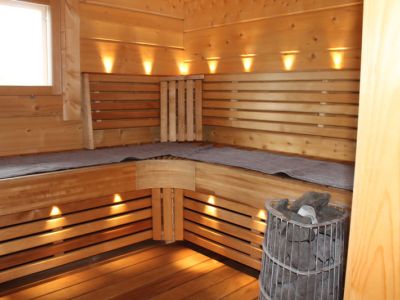 Finnische Sauna im Haus Savo bei Ristiina