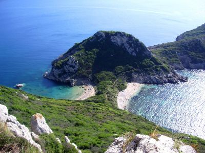 Zwilligsbucht Porto Timoni auf Korfu