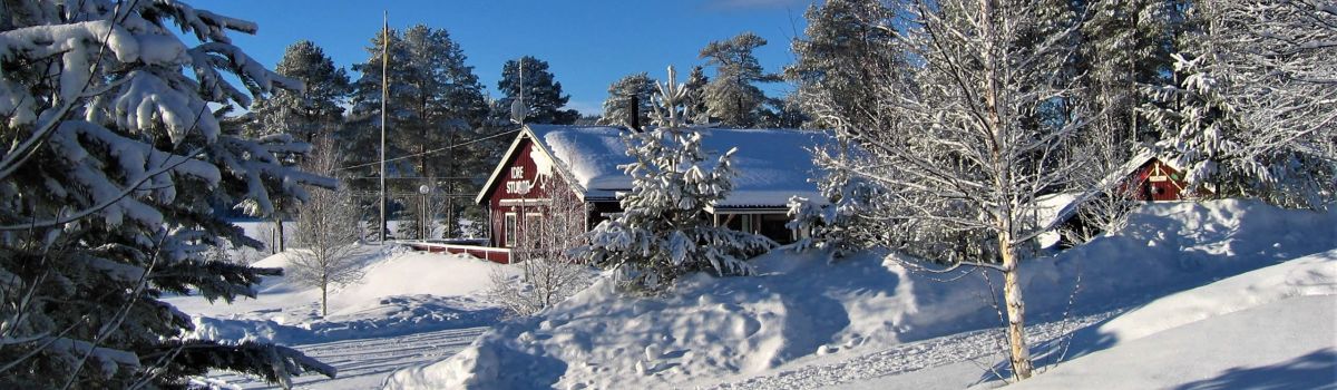 Schweden Huettenurlaub Winter Idre