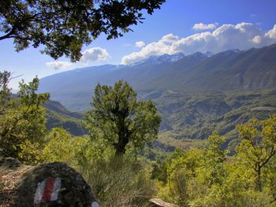 Albanien Trekkingurlaub Berge Ausblick